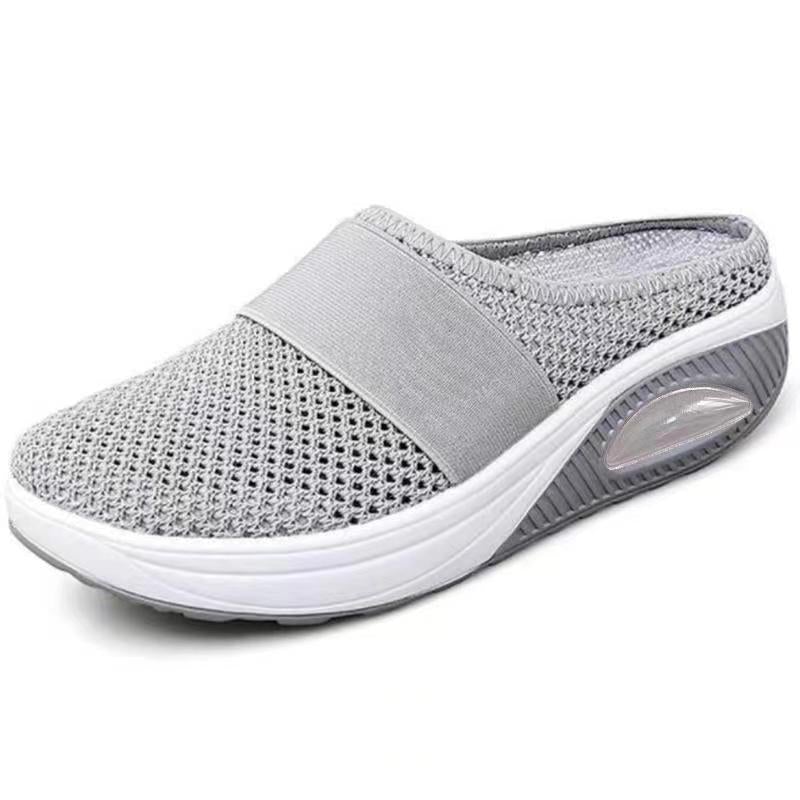 Women's Comfort Sneakers with Air Cushion – Light Grey
