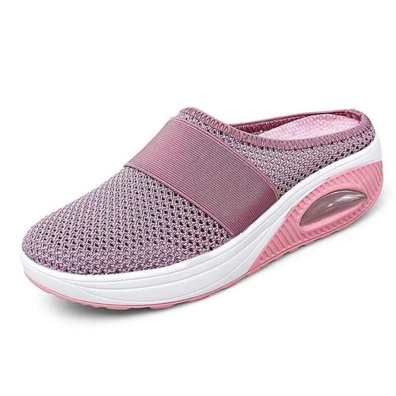 Women's Comfort Sneakers with Air Cushion – Pink