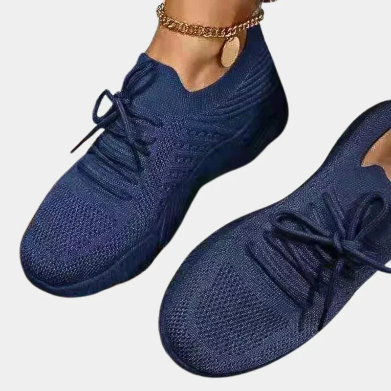 Women's Comfort Sneakers with an Ergonomic Design – Blue