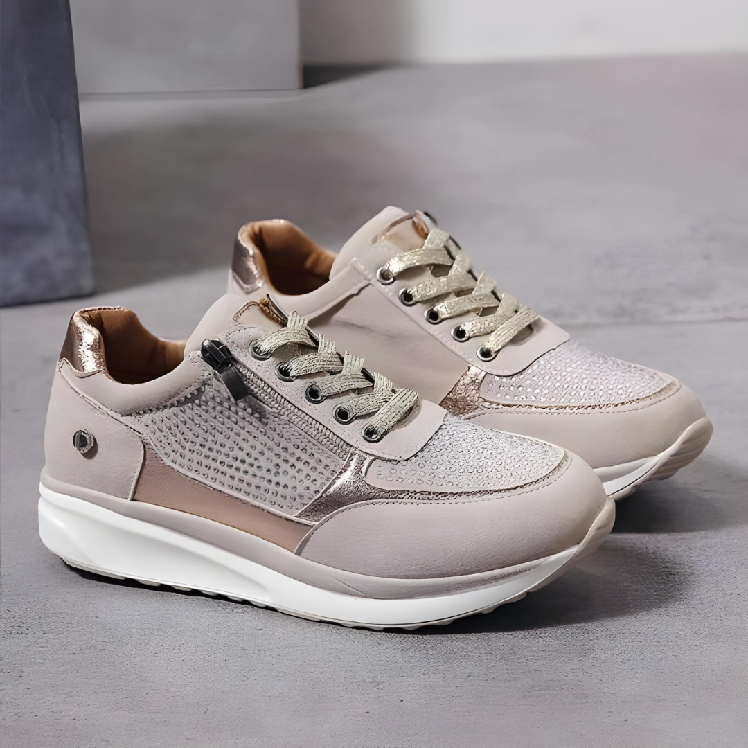 Women's Supportive Walking Shoes – Khaki