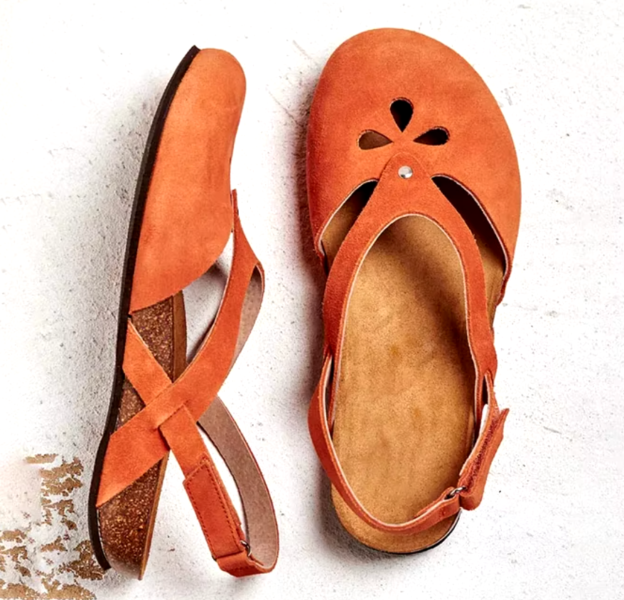 Women's Comfort Walking Shoes with Velcro
