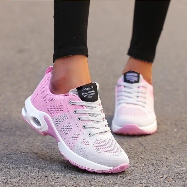 Women's Comfort Walking Sneakers – Purple