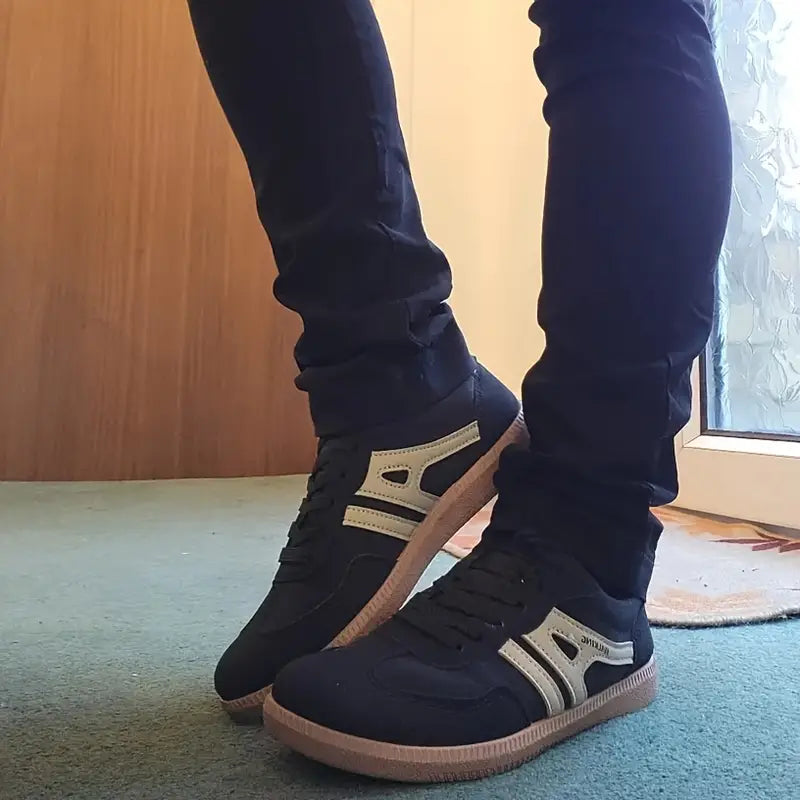 Women's Retro-Style Lace-Up Sneakers
