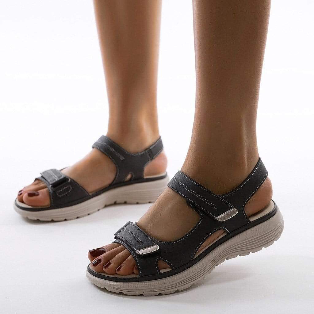 Women's Sandals with Adjustable Straps and Open Toe