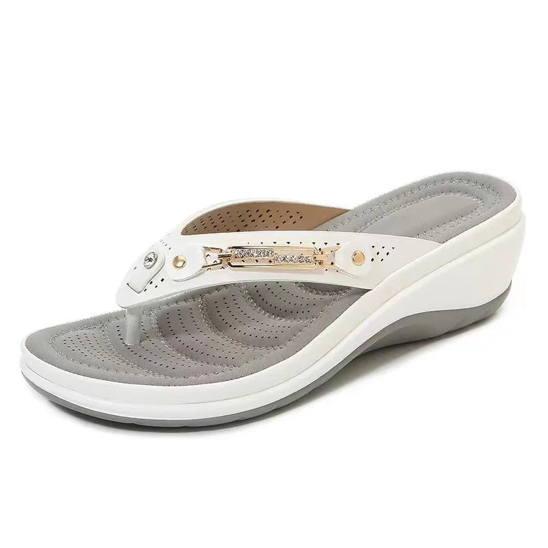 Women's Sandals with Cushioning Insole – Black