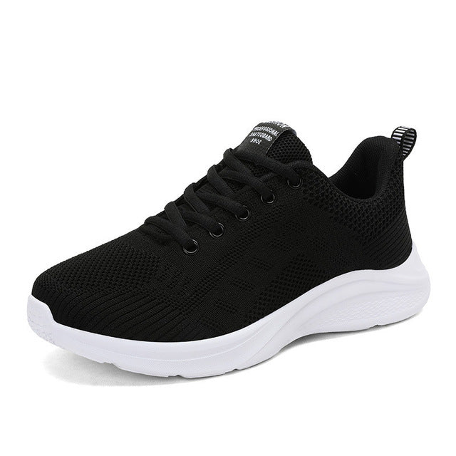 Women's Sport Sneakers with Comfort Sole – Black
