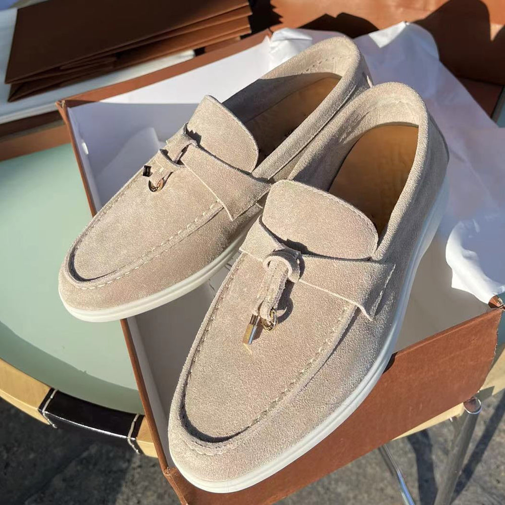 Women's Suede-Look Loafers with a Luxurious Finish