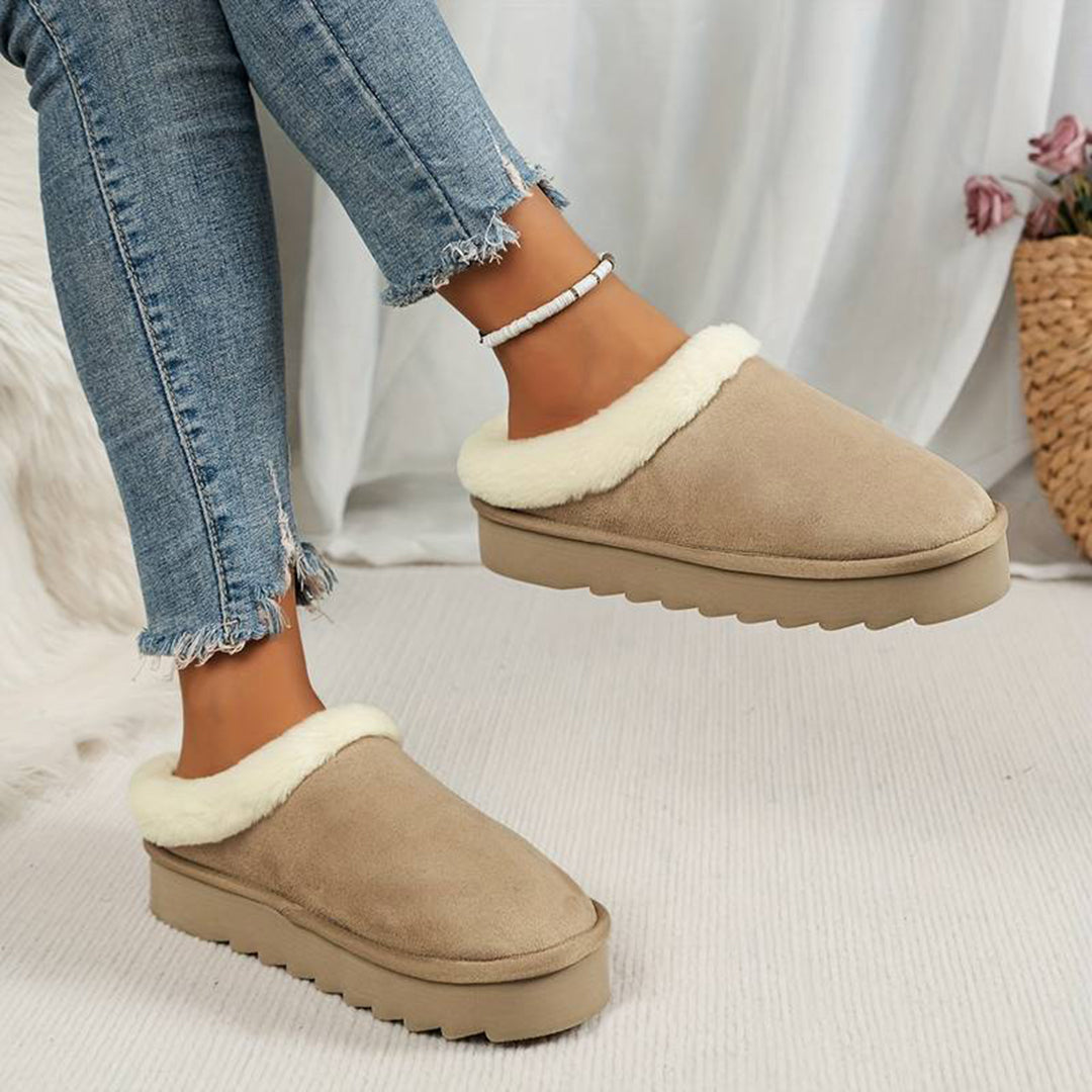 Women's Warm Slippers with Non-Slip Sole