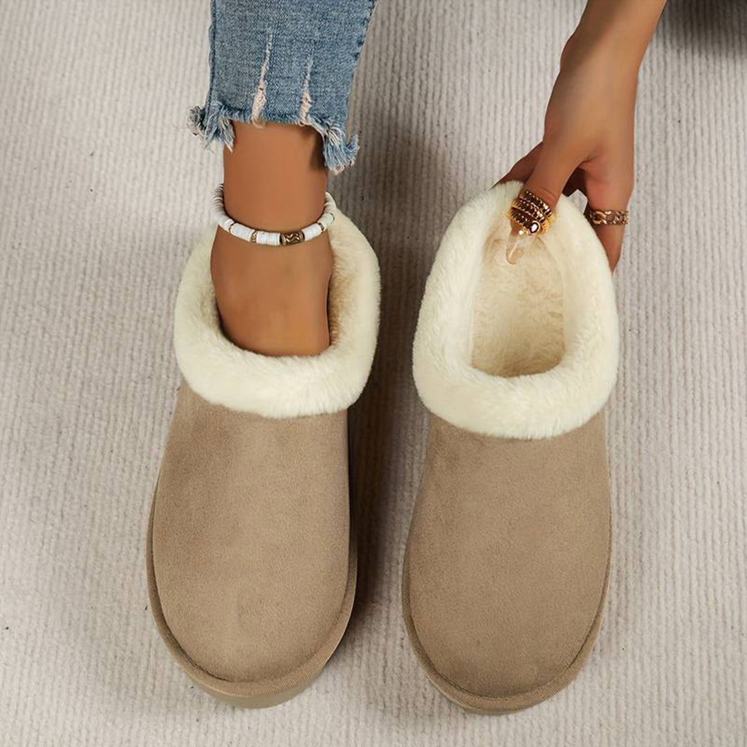 Women's Warm Slippers with Non-Slip Sole