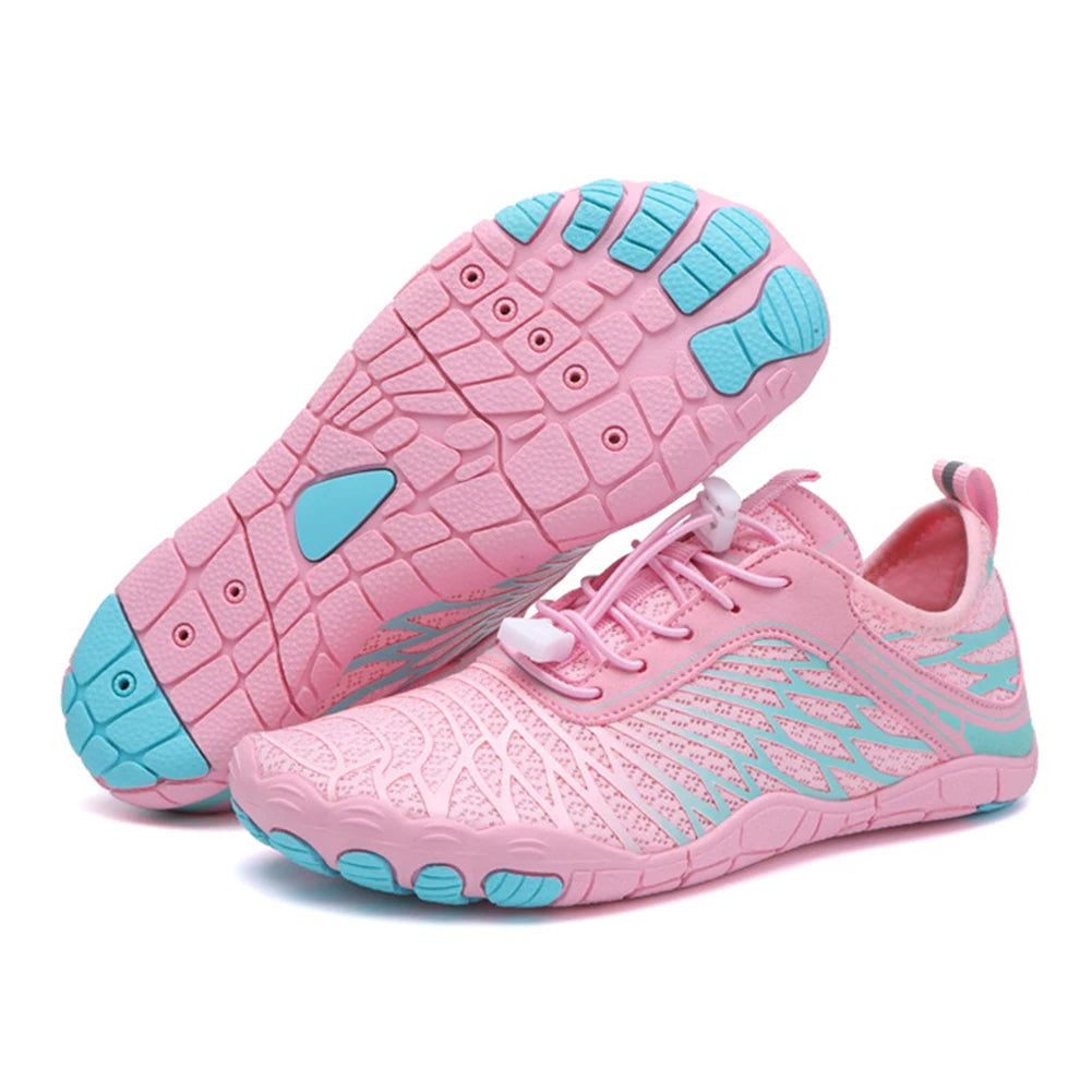 Women's Water Shoes, Breathable and Quick-Drying – Pink - A