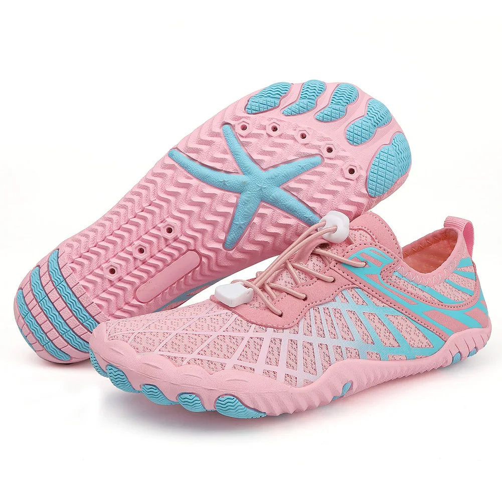 Women's Water Shoes, Breathable and Quick-Drying – Pink - B