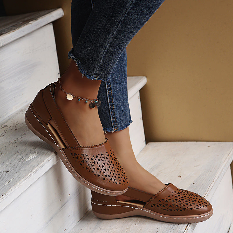 Women's Waterproof Espadrilles for Summer – Brown