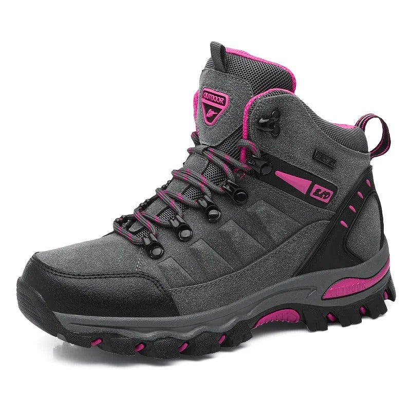 Women's Waterproof Non-Slip Work Shoes – Grey