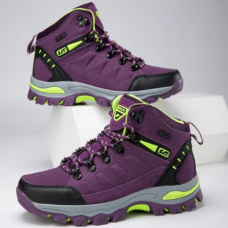 Women's Waterproof Non-Slip Work Shoes – Purple