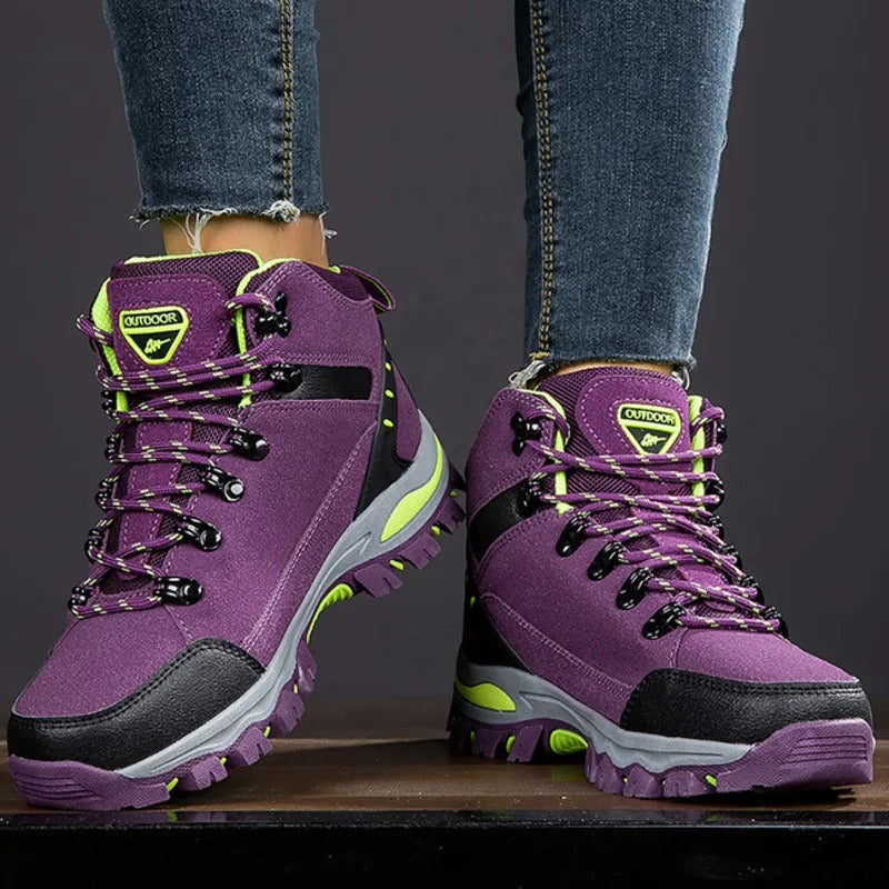 Women's Waterproof Non-Slip Work Shoes – Purple