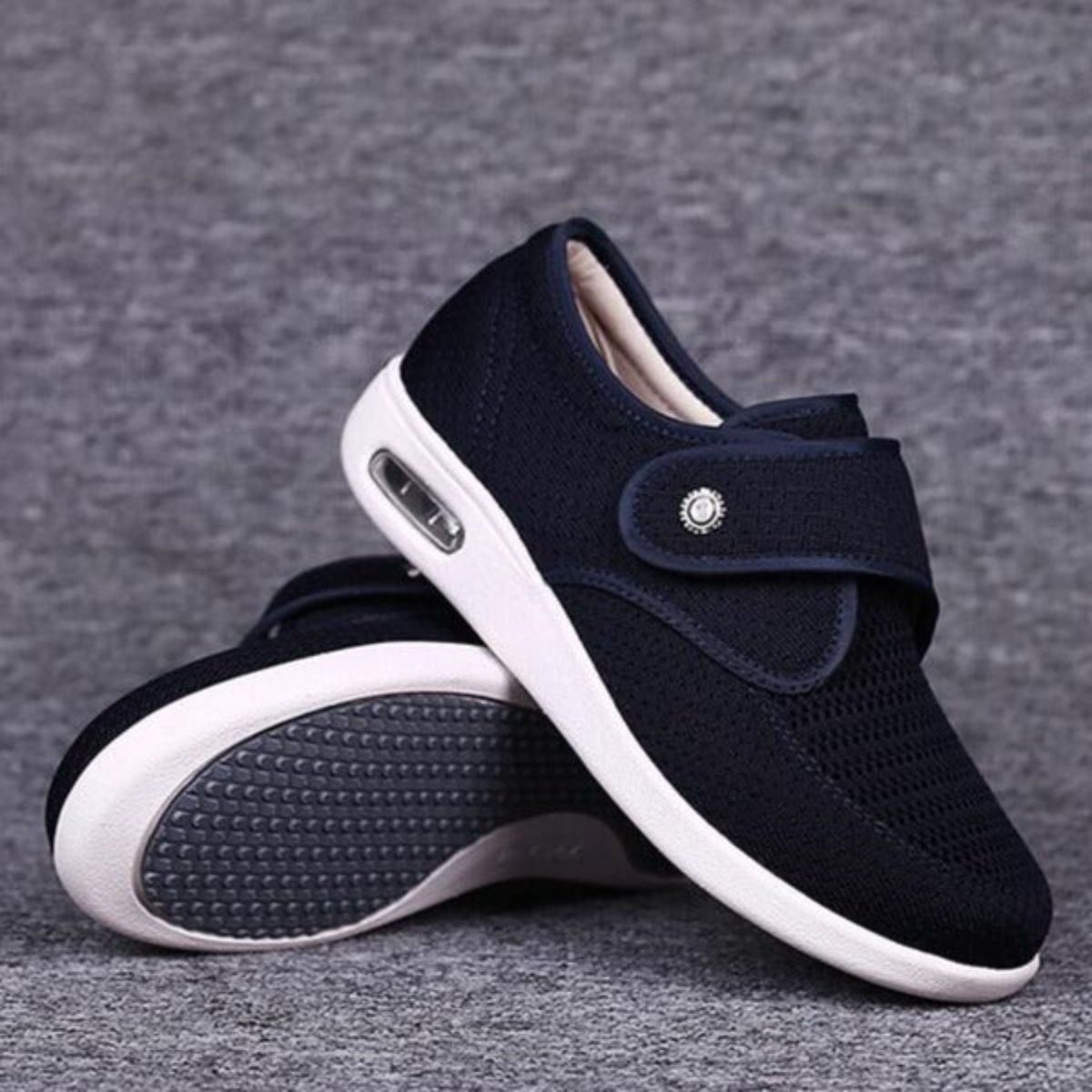 Women's Wide-Fit Comfort Shoes – Blue