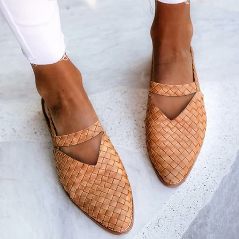 Women's Woven Sandals for Summer – Brown